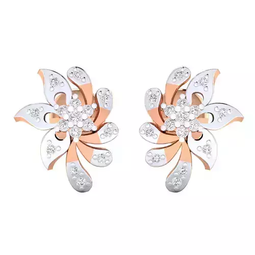 Women Earrings STL JCD OBJ FBX Renders Details