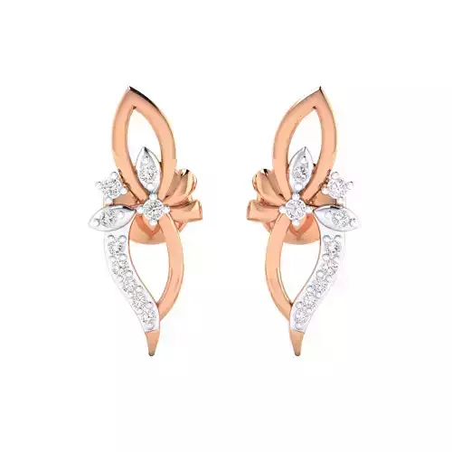 Women Earrings STL JCD OBJ FBX Renders Details