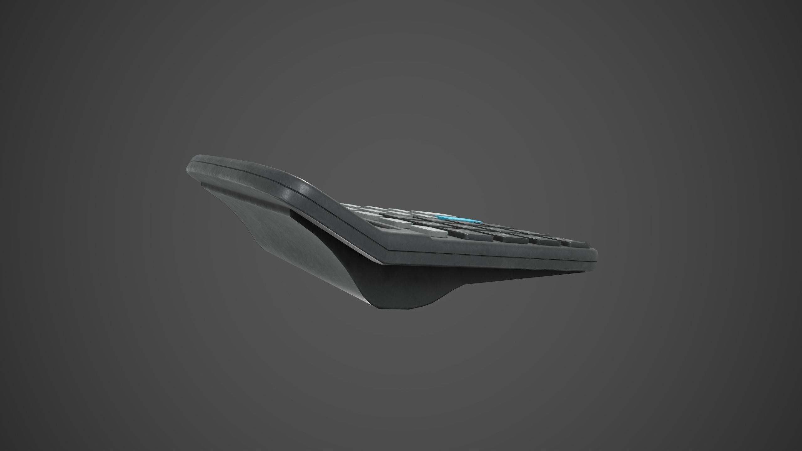 Calculator Low-poly 3D model_16