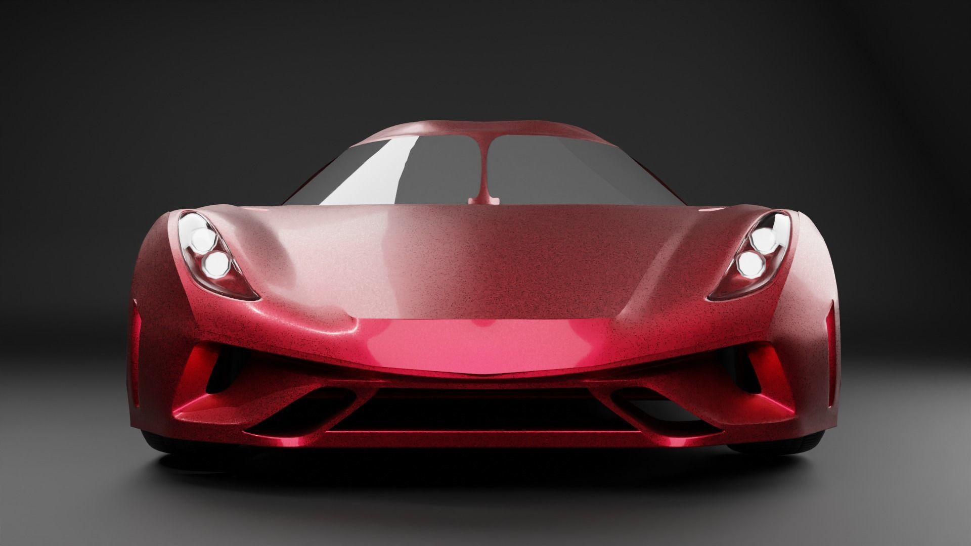 Koeningsegg Regera 3D Model 3D model_1