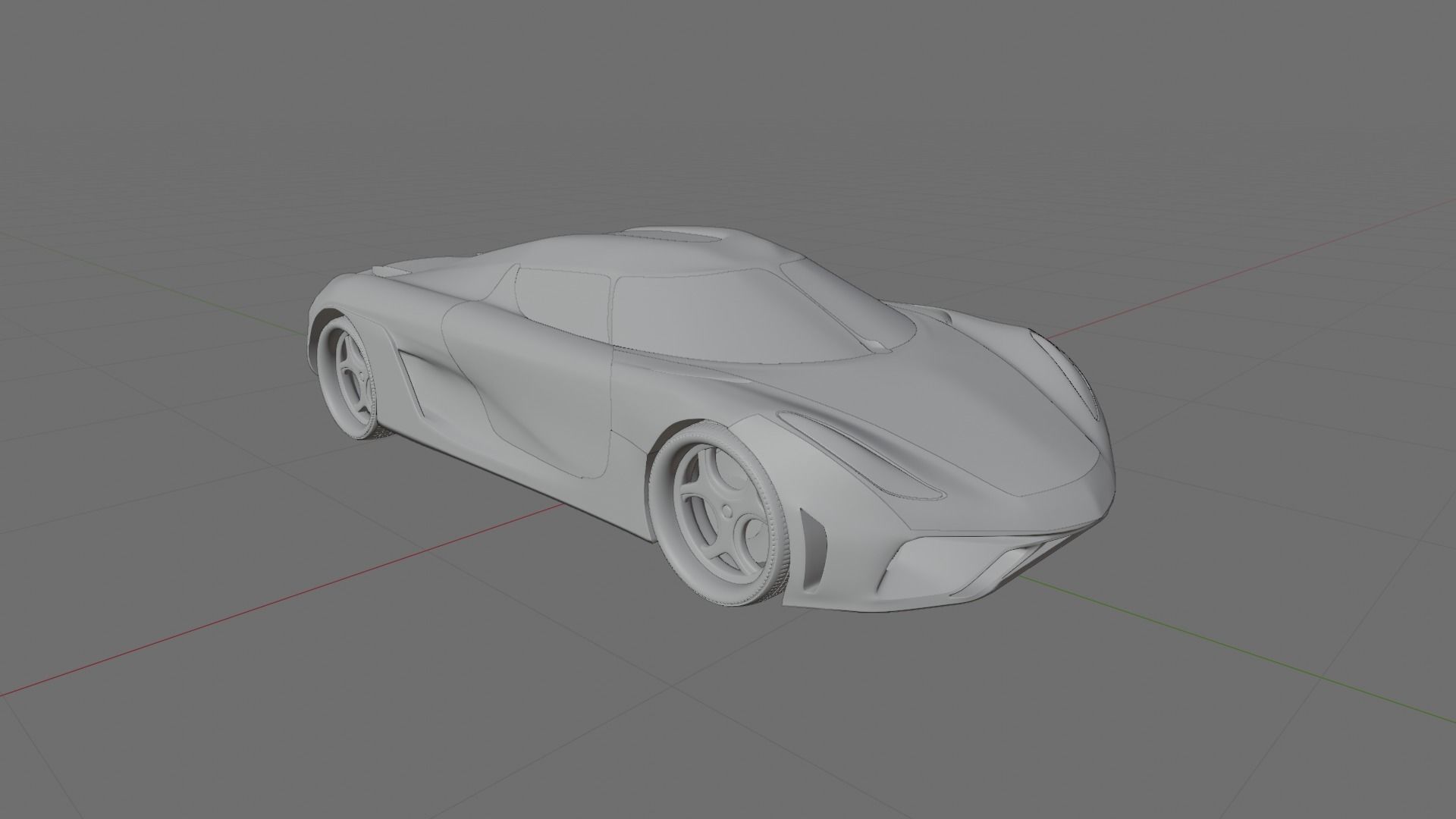 Koeningsegg Regera 3D Model 3D model_9