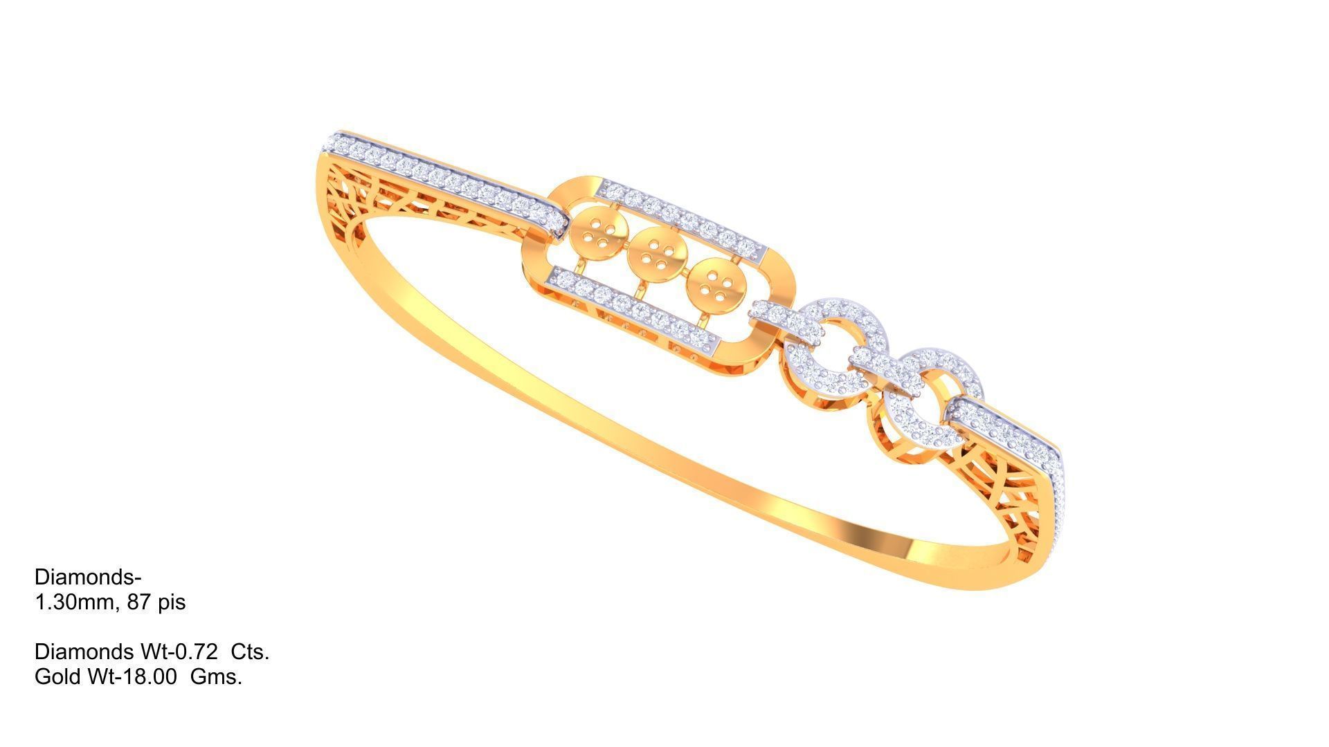 Bracelet - 7B 3D print model_1