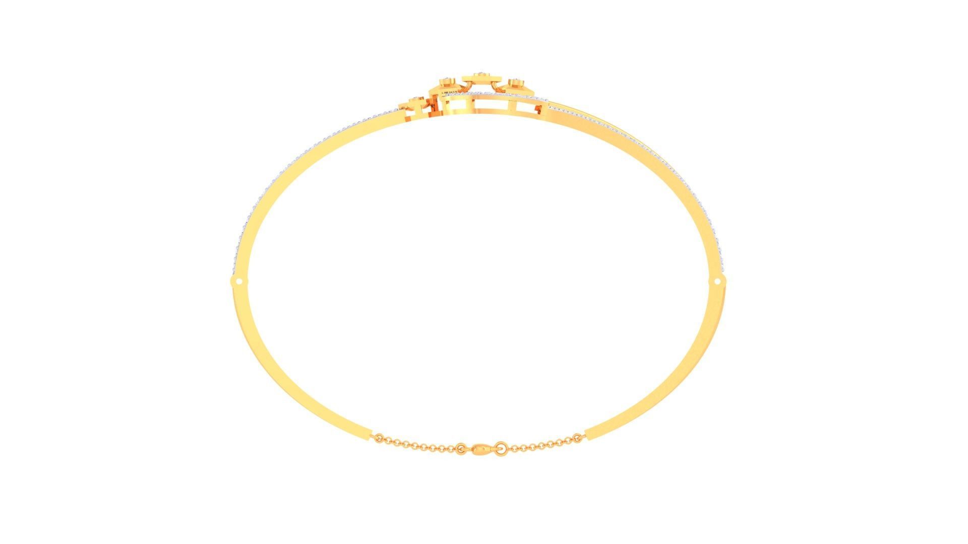 Bracelet - 4B 3D print model_3