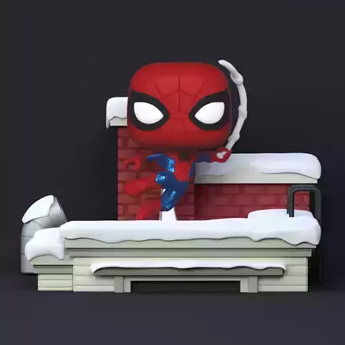 Spider-man New Suit Funko Base 3D printable file