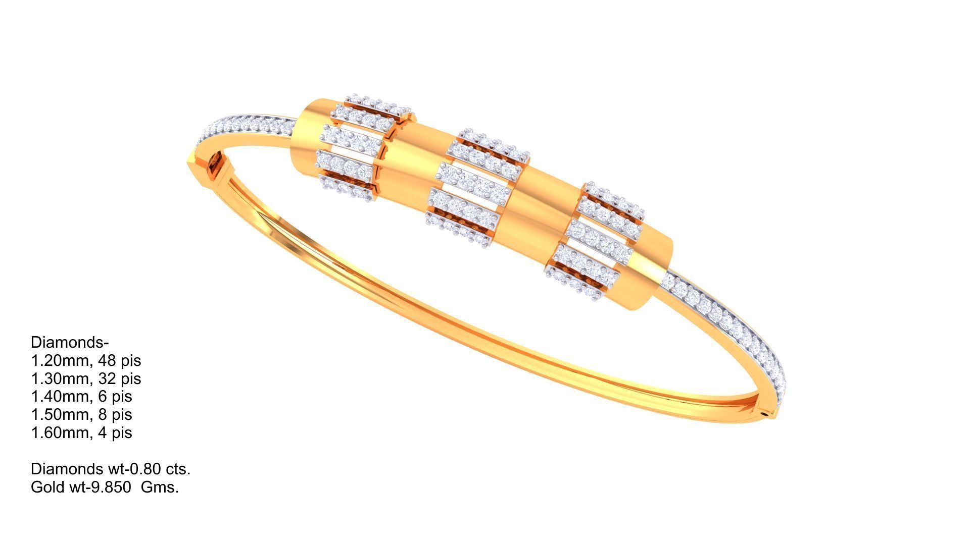 Bracelet - 10 3D print model_1