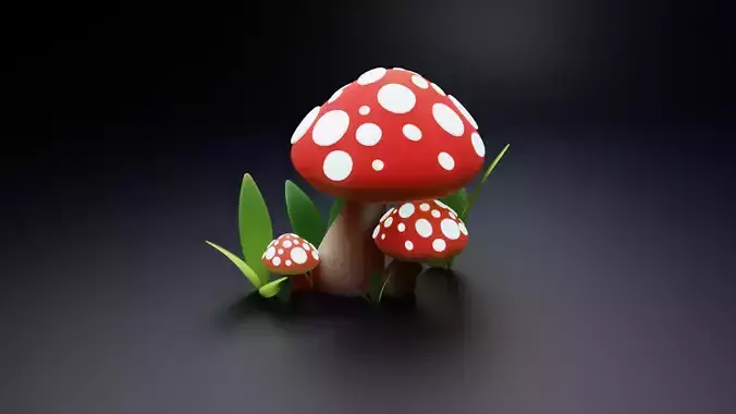mushrooms three