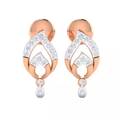 Women Earrings STL JCD OBJ FBX Renders Details