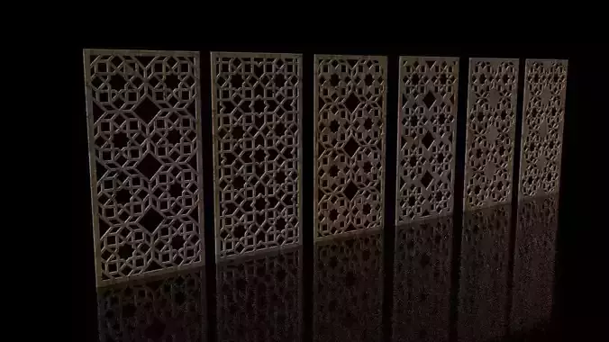 Wood decor for  TV programs and studio programs