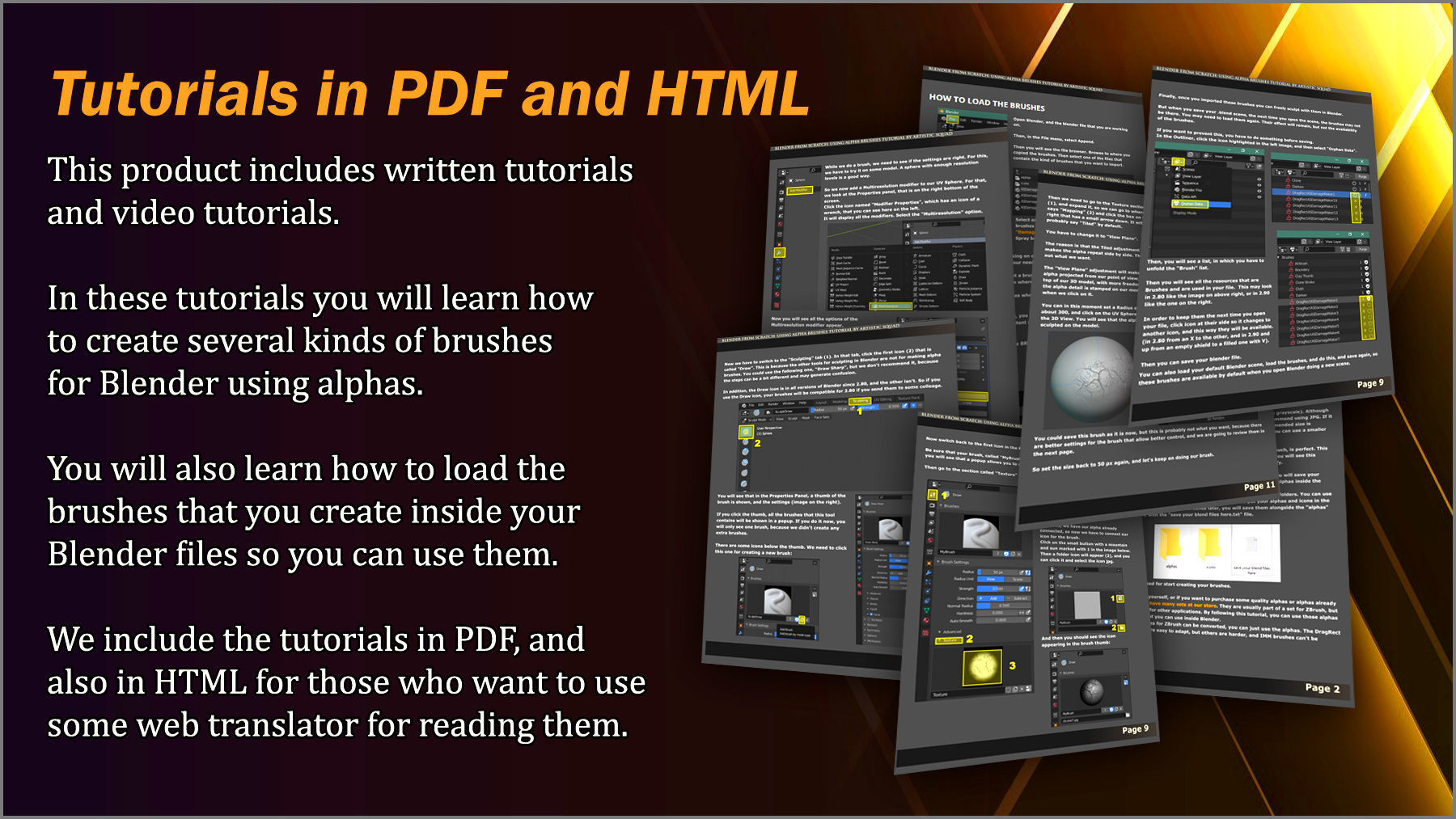 Blender Alpha Brushes Tutorial 3D model_1