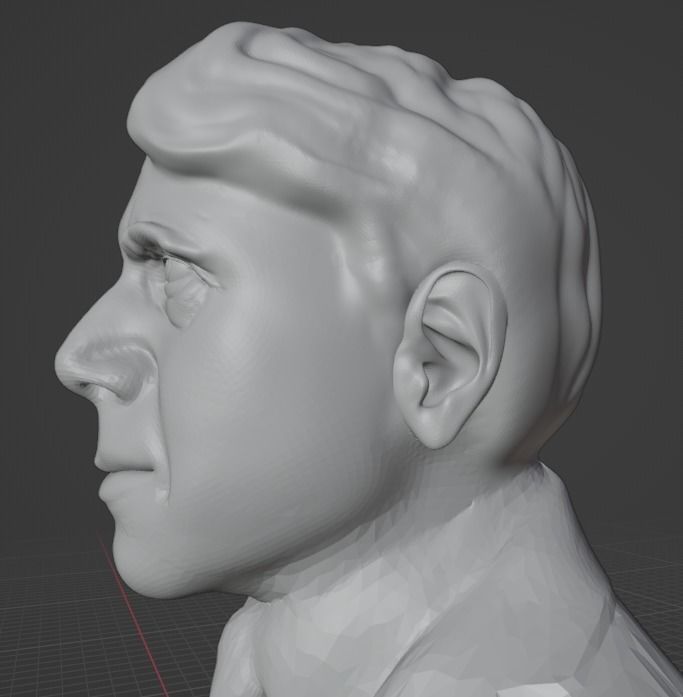 Robert Frost 3D print model_19
