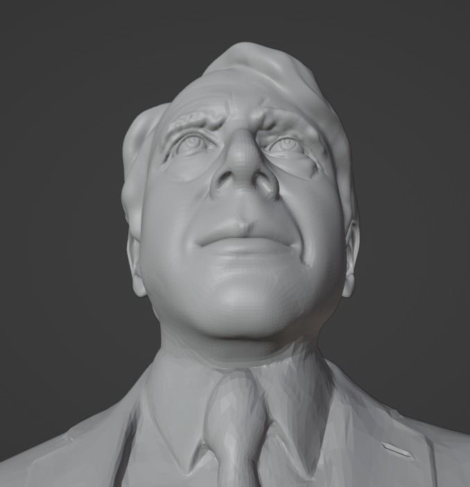 Robert Frost 3D print model_13
