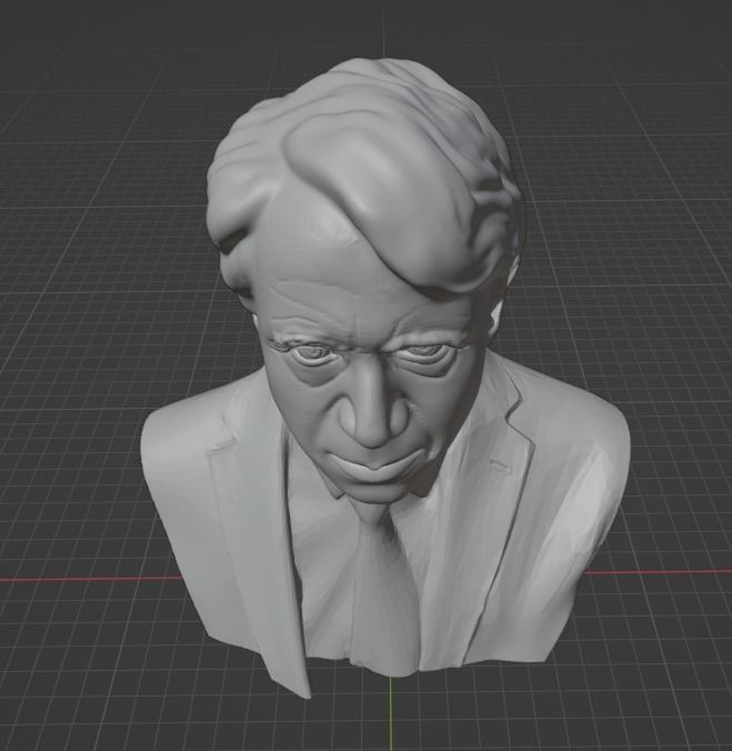 Robert Frost 3D print model_17