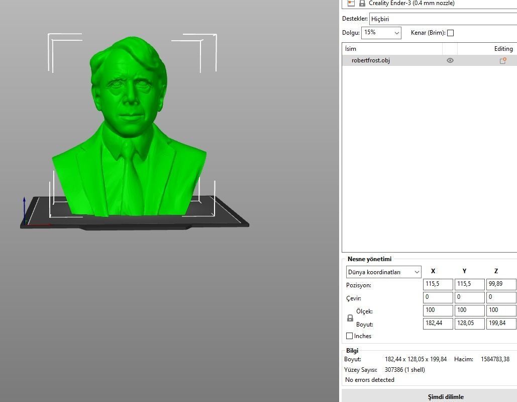 Robert Frost 3D print model_10