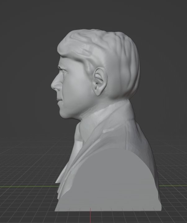 Robert Frost 3D print model_6