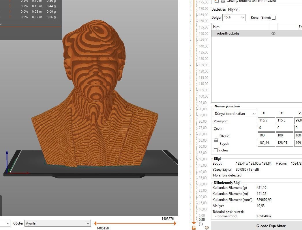 Robert Frost 3D print model_18