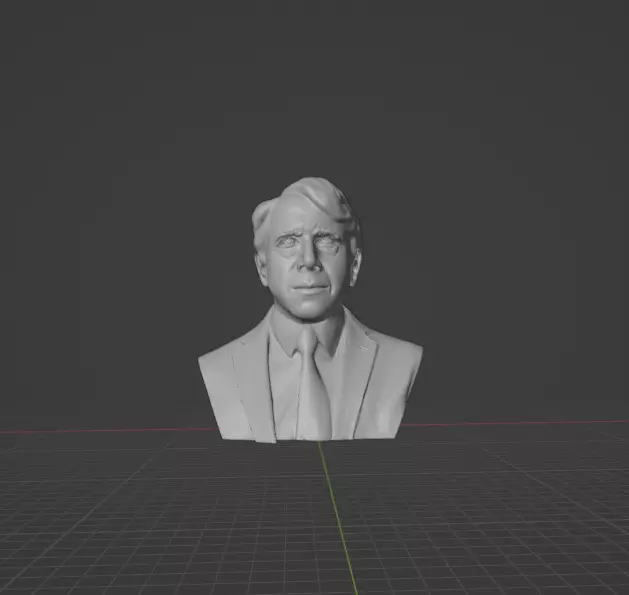 Robert Frost 3D print model_0