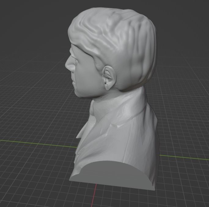 Robert Frost 3D print model_7