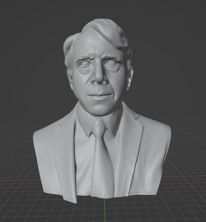 Robert Frost 3D print model_1