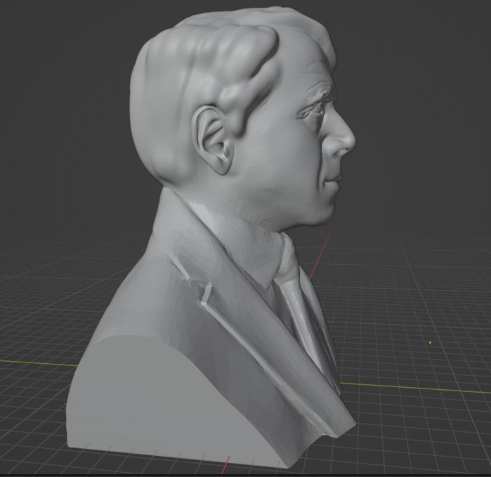 Robert Frost 3D print model_4