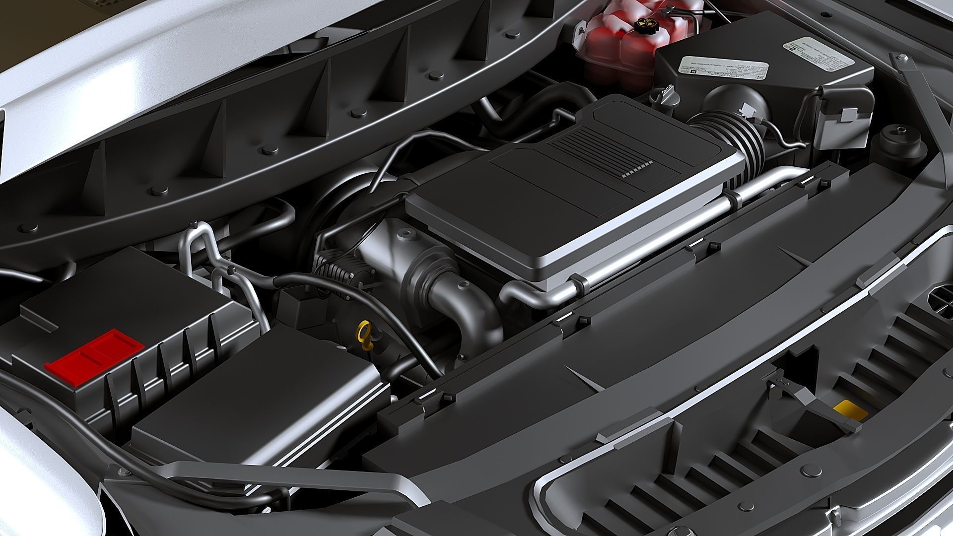 2022 Chevrolet Tahoe LT 3D model_29