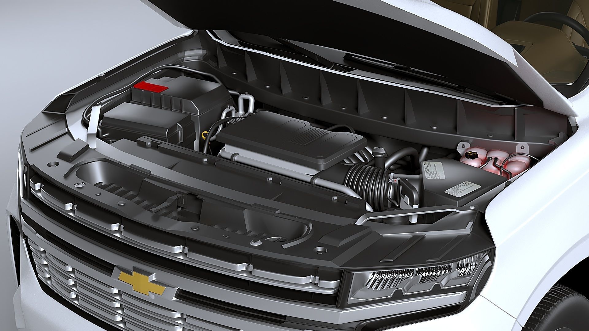 2022 Chevrolet Tahoe LT 3D model_28