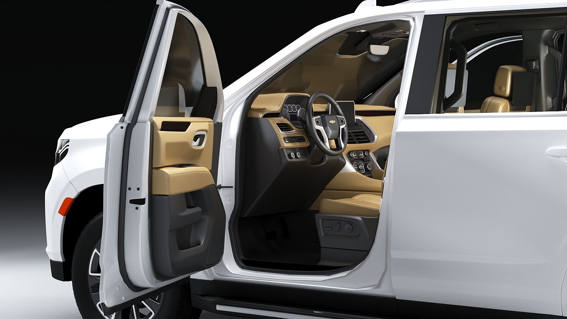 2022 Chevrolet Tahoe LT 3D model_13