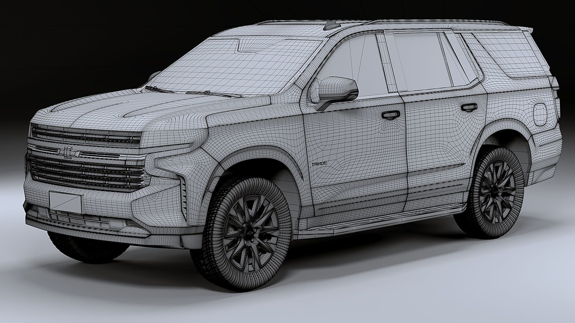 2022 Chevrolet Tahoe LT 3D model_31