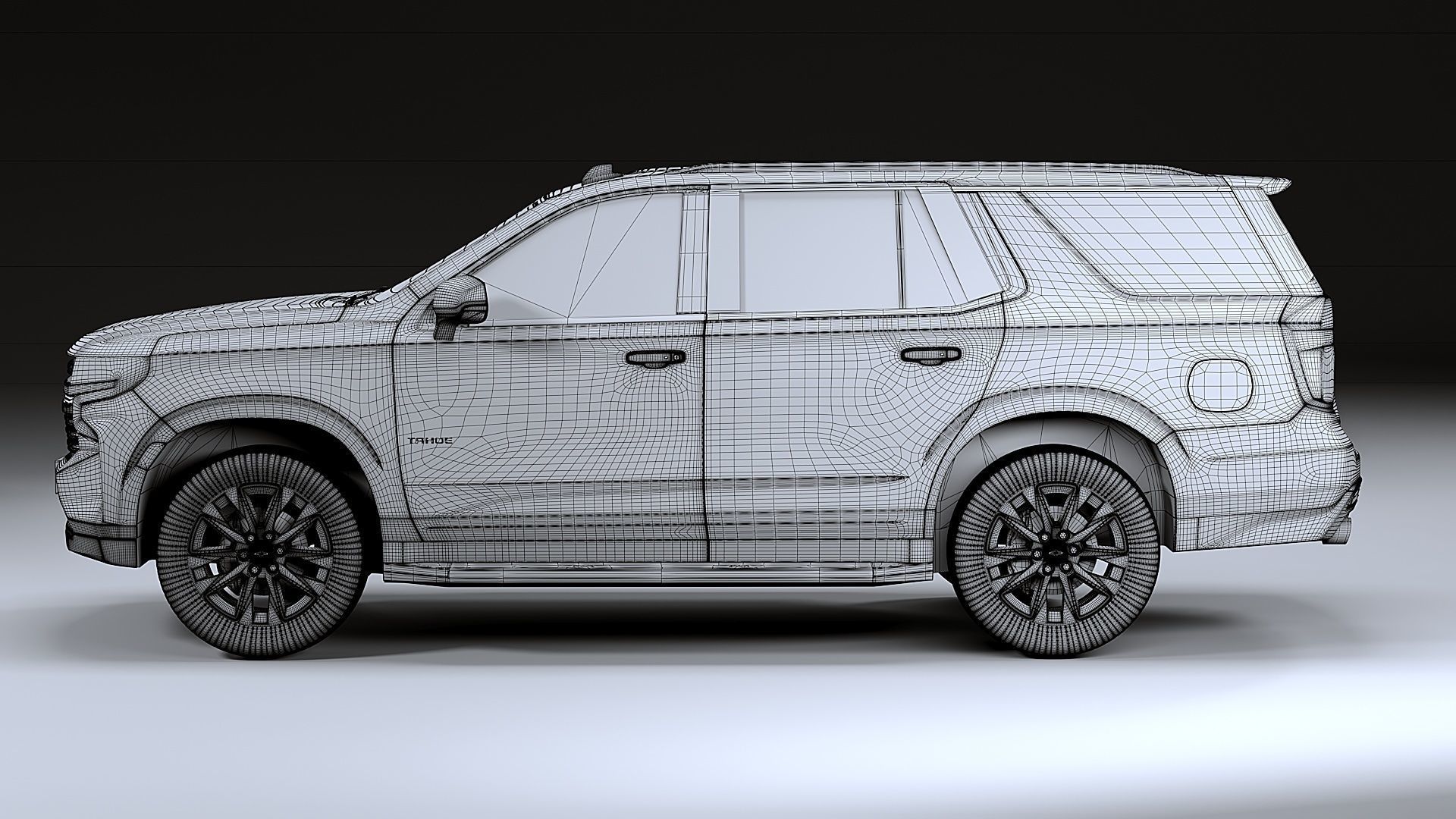 2022 Chevrolet Tahoe LT 3D model_36