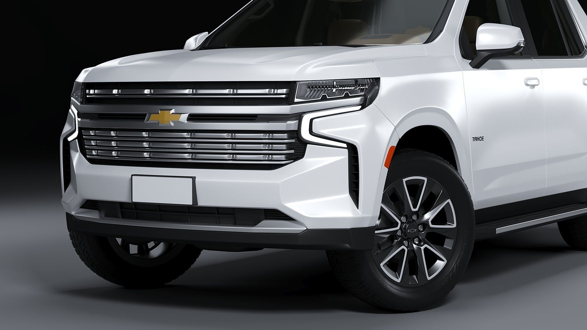 2022 Chevrolet Tahoe LT 3D model_1