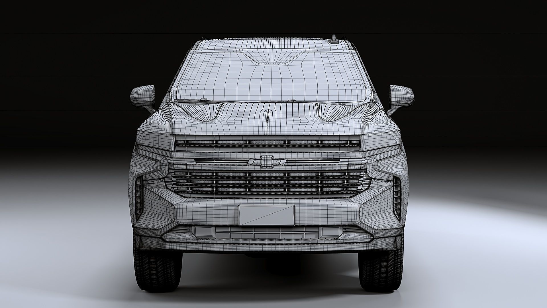 2022 Chevrolet Tahoe LT 3D model_32