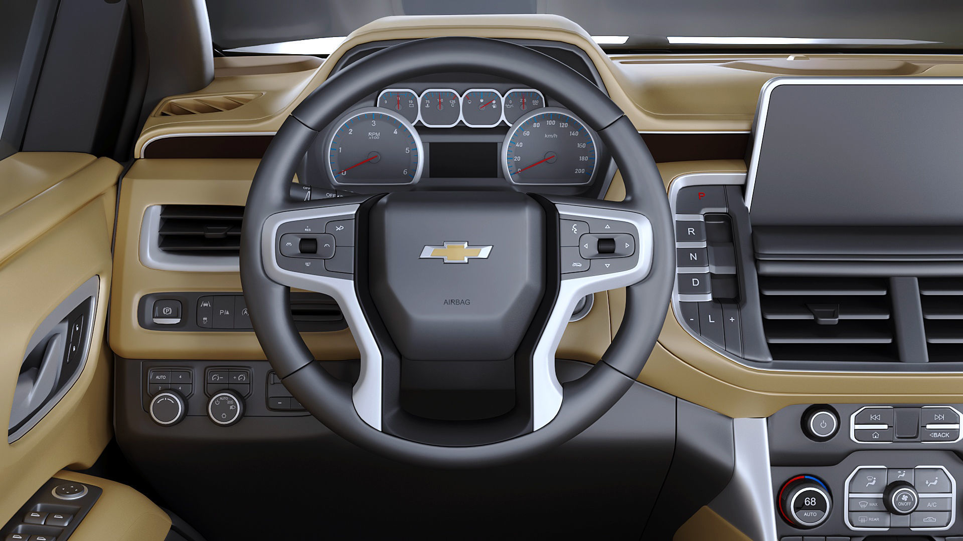 2022 Chevrolet Tahoe LT 3D model_20