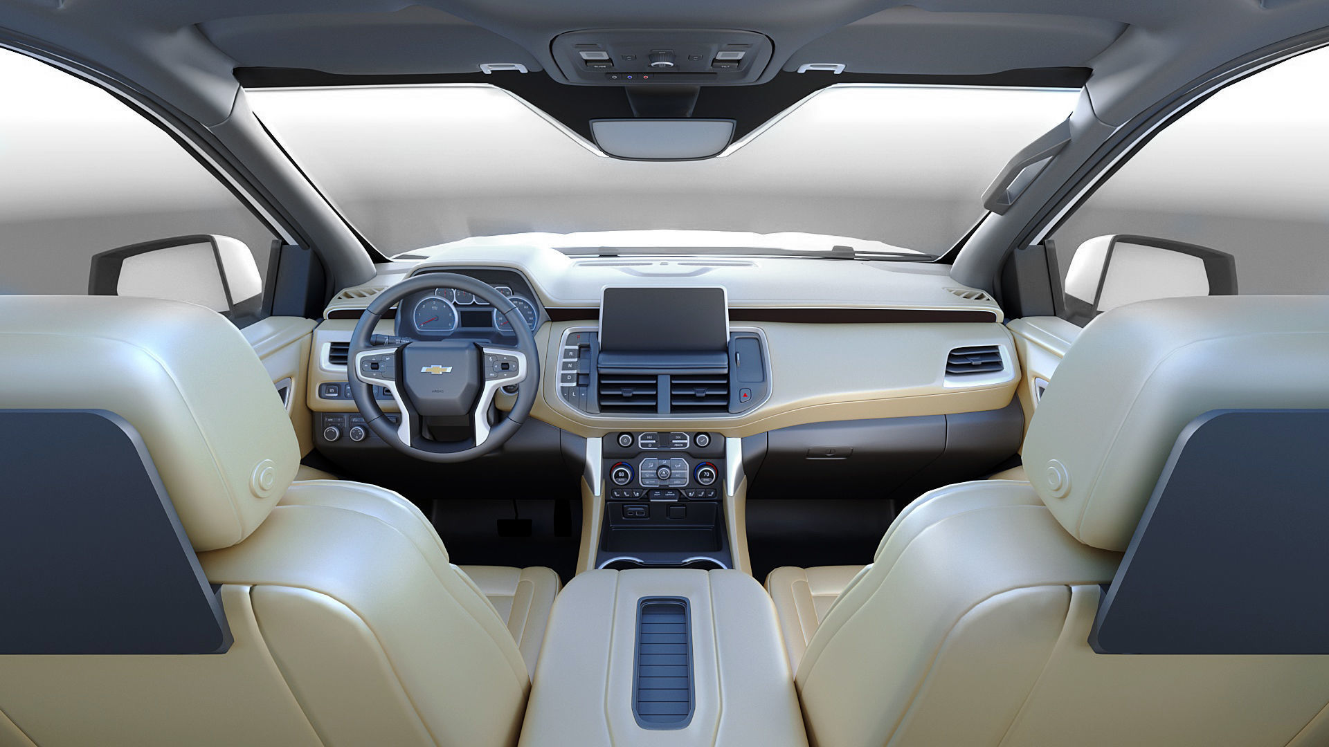 2022 Chevrolet Tahoe LT 3D model_25