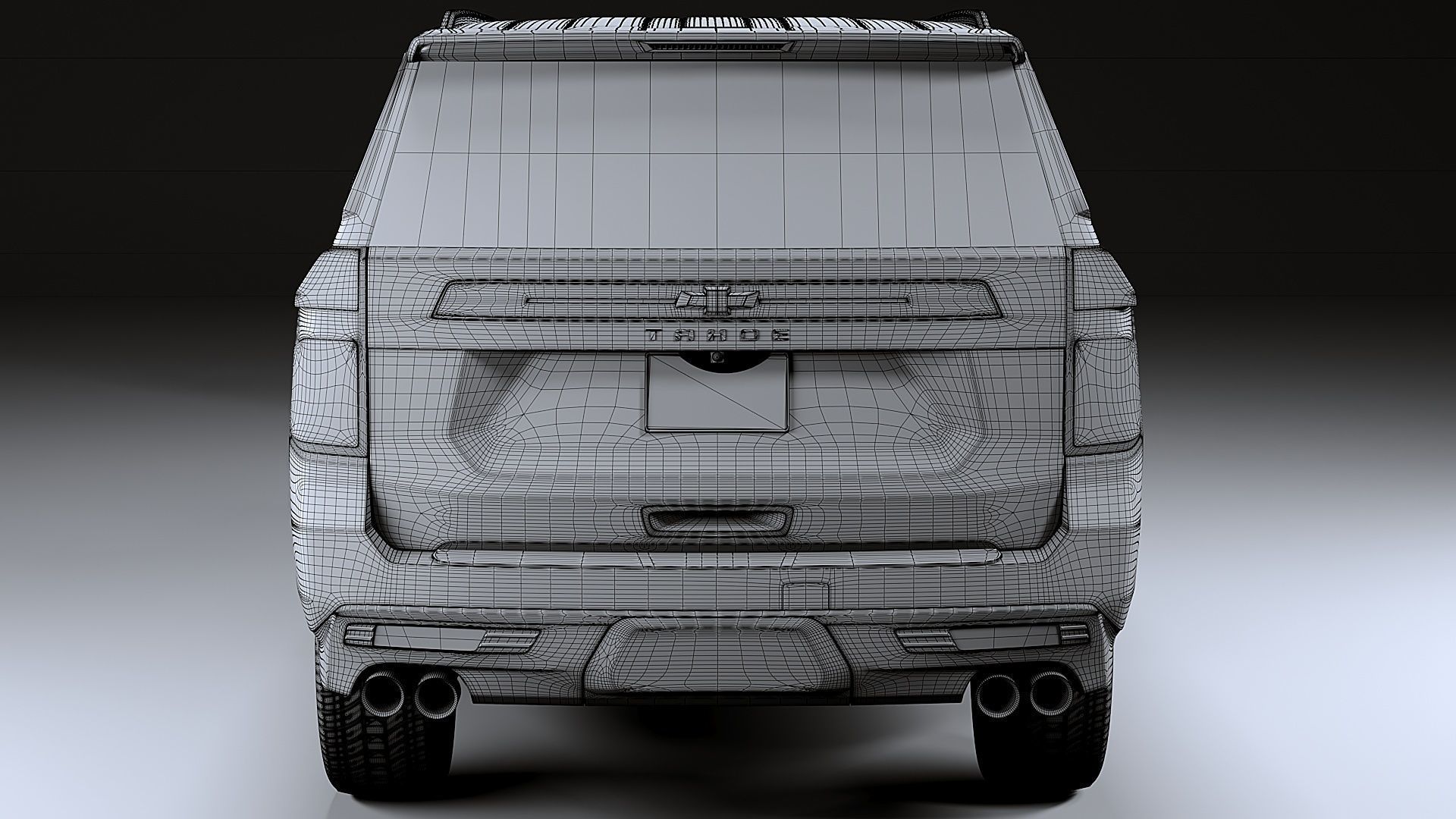 2022 Chevrolet Tahoe LT 3D model_34