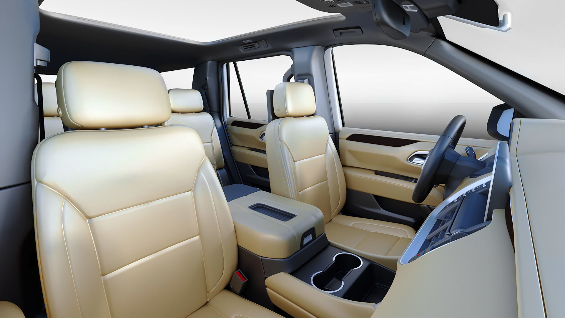 2022 Chevrolet Tahoe LT 3D model_23