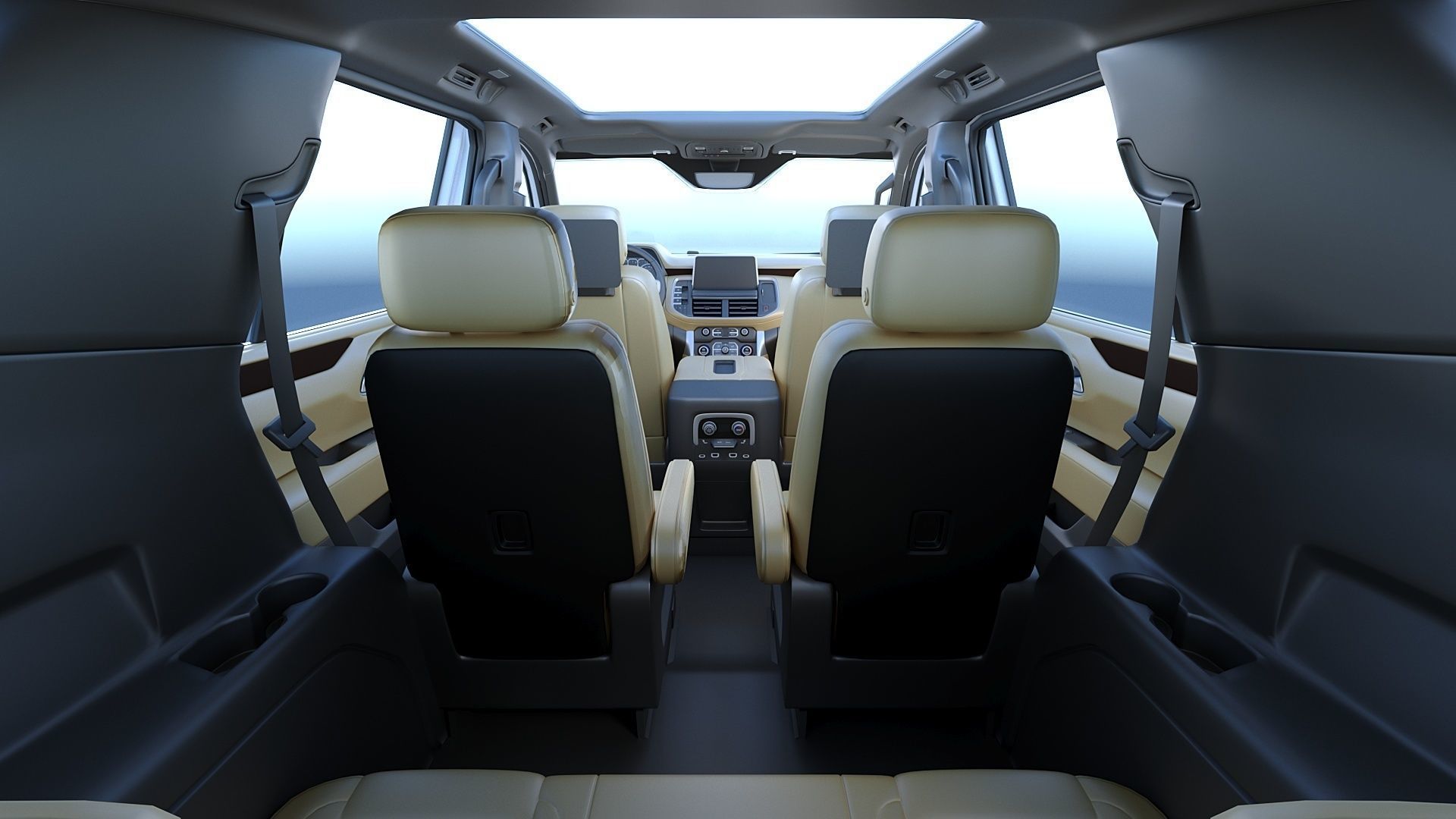 2022 Chevrolet Tahoe LT 3D model_18