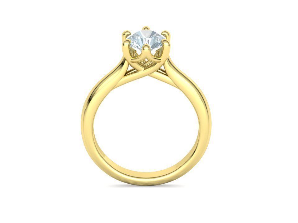 Trellis Solitaire Rings Collection 60 pointer and 1 ct stones  _37