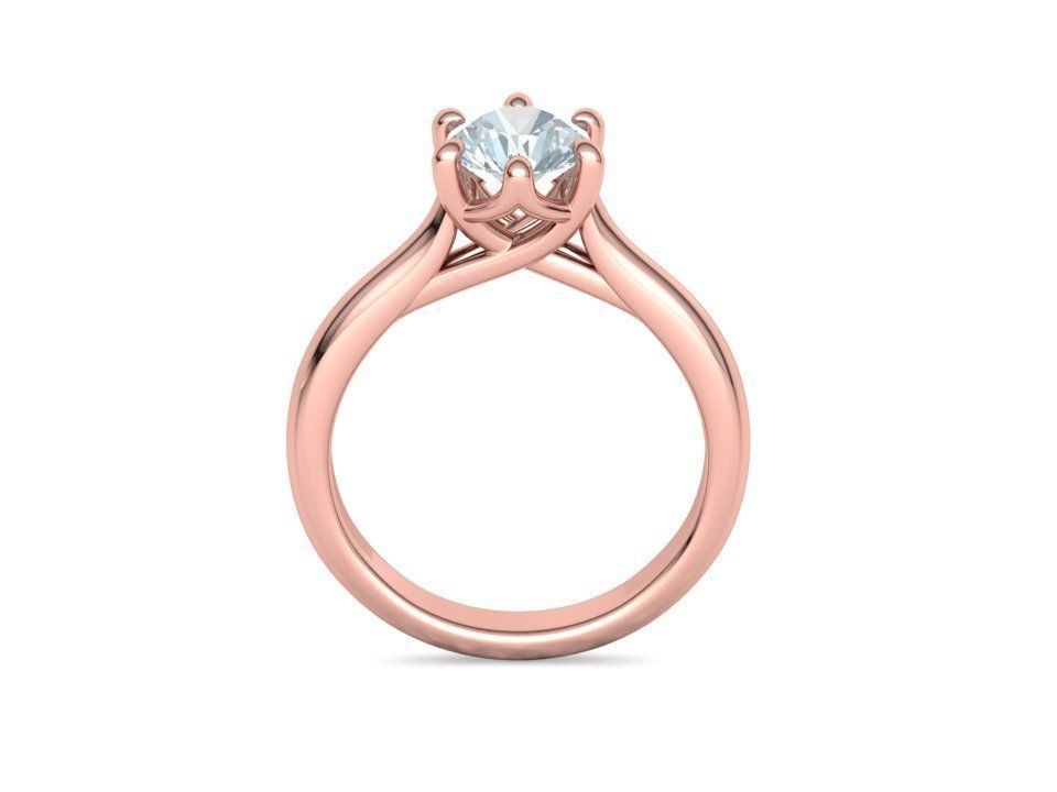 Trellis Solitaire Rings Collection 60 pointer and 1 ct stones  _36