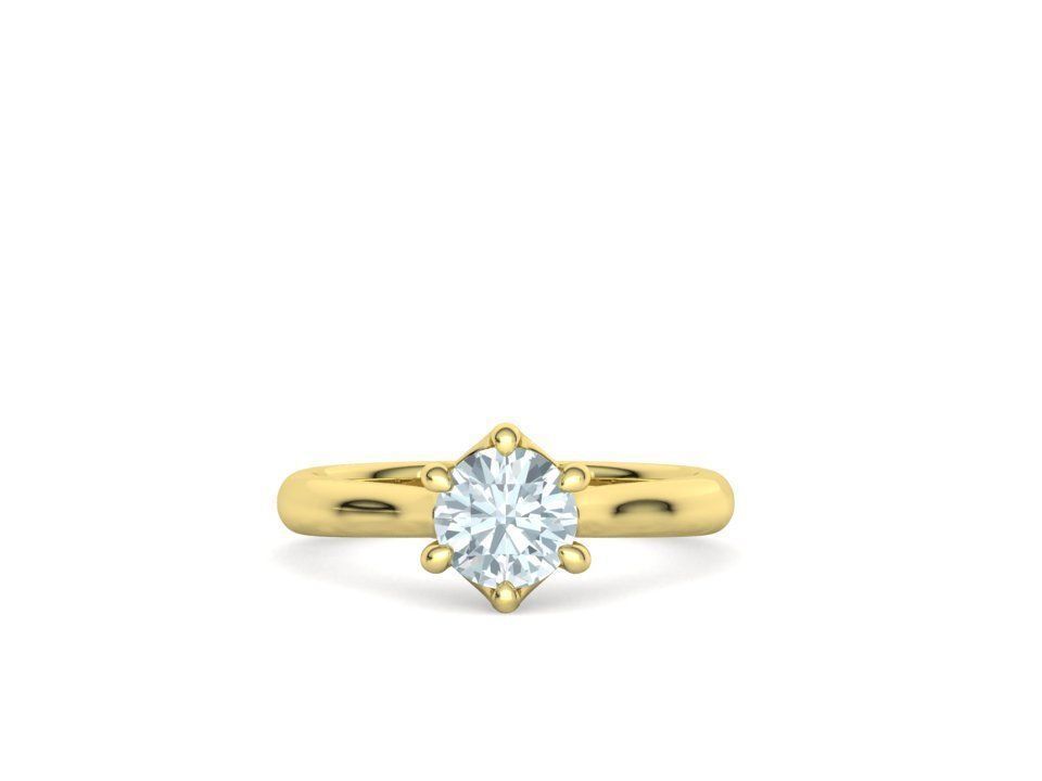 Trellis Solitaire Rings Collection 60 pointer and 1 ct stones  _45