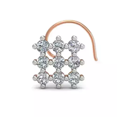 Women nose pin 3dm stl detail