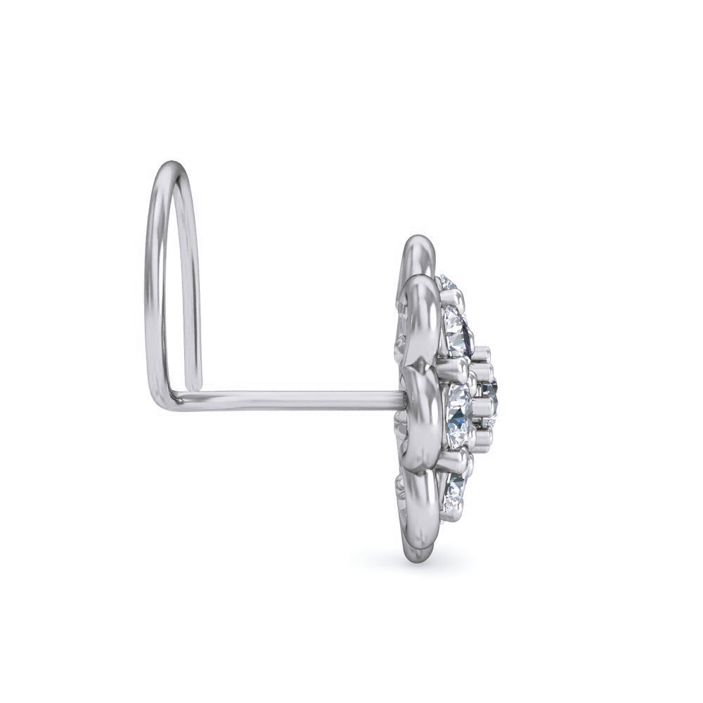 Women nose pin 3dm stl detail 3D print model_4