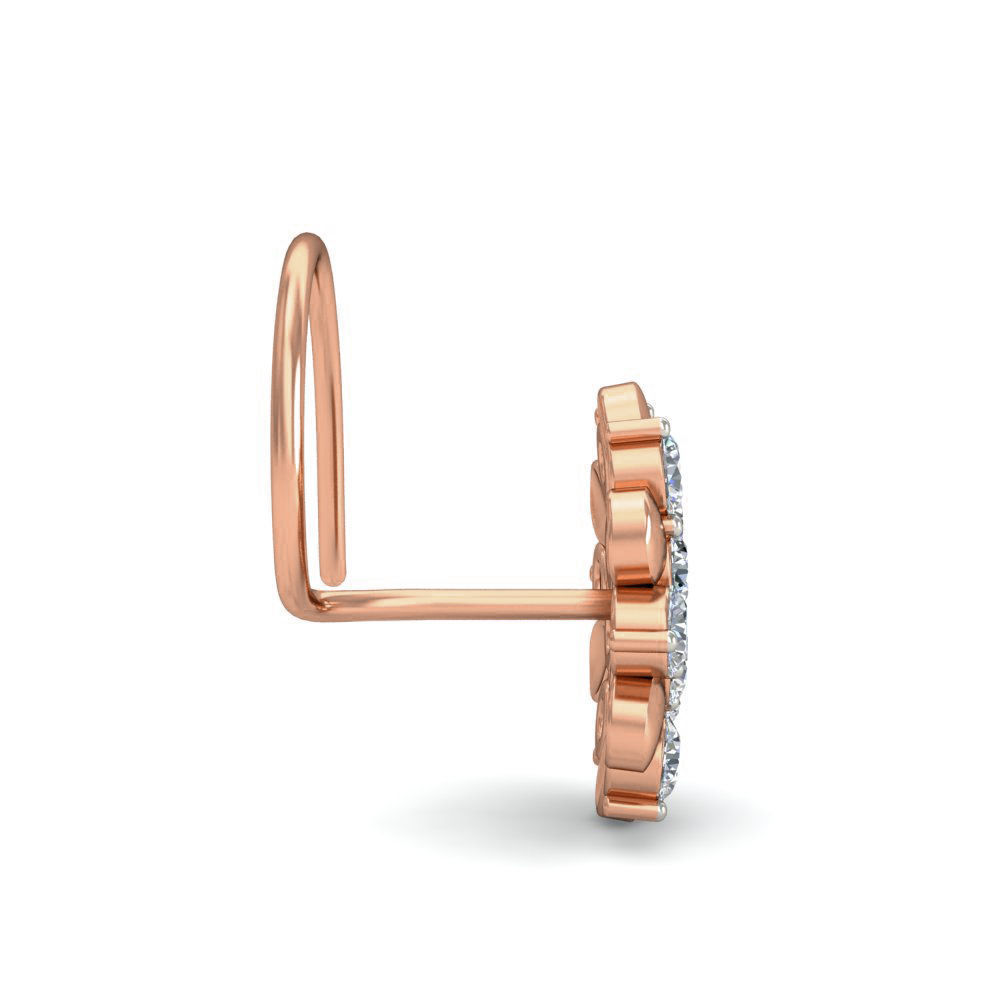 Women nose pin 3dm stl detail 3D print model_6