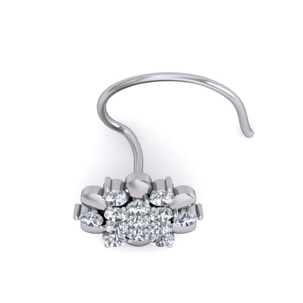 Women nose pin 3dm stl detail 3D print model_14