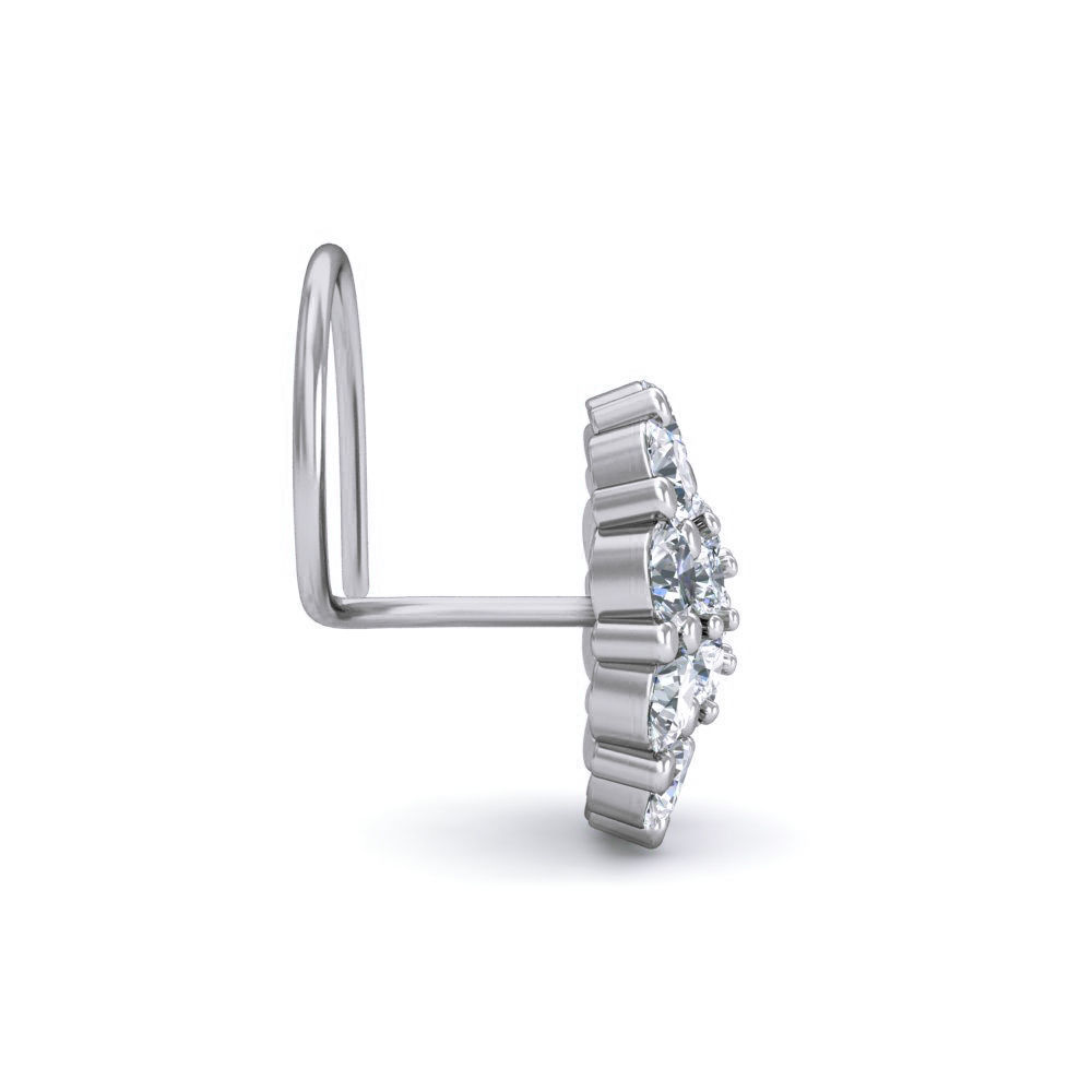 Women nose pin 3dm stl detail 3D print model_5