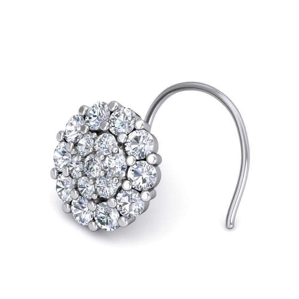 Women nose pin 3dm stl detail 3D print model_10