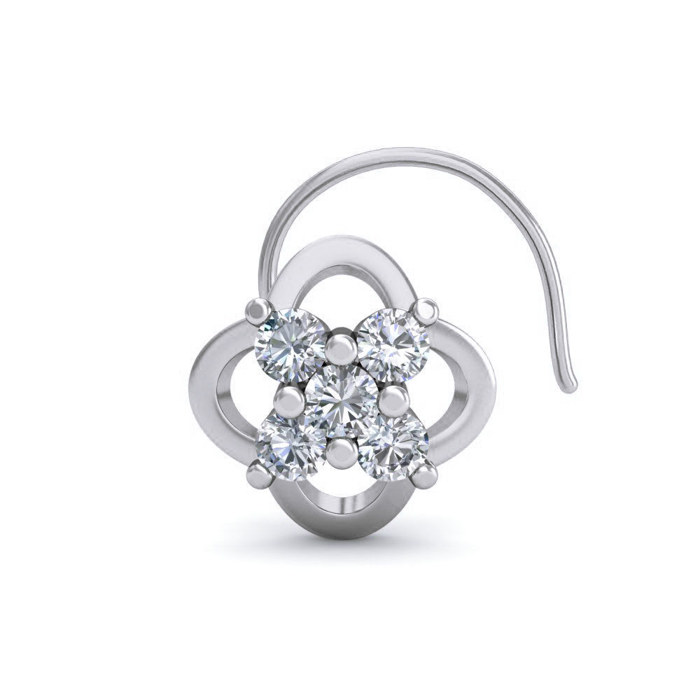 Women nose pin 3dm stl detail 3D print model_2