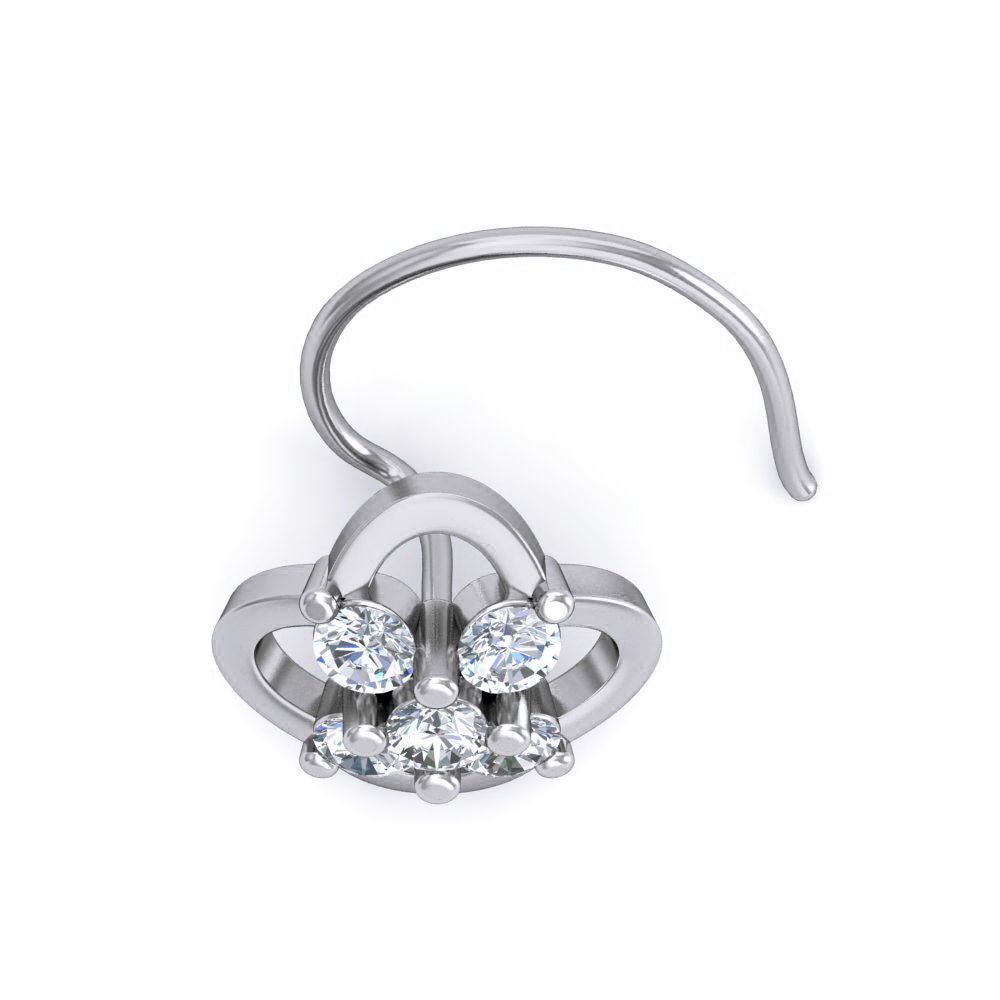 Women nose pin 3dm stl detail 3D print model_14