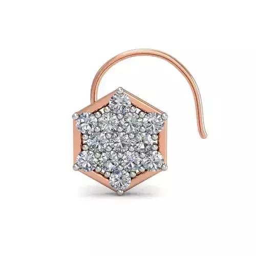 Women nose pin 3dm stl detail