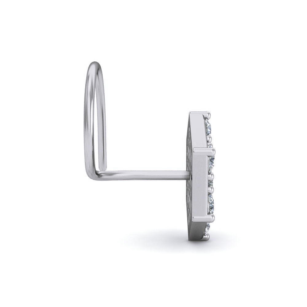 Women nose pin 3dm stl detail 3D print model_6