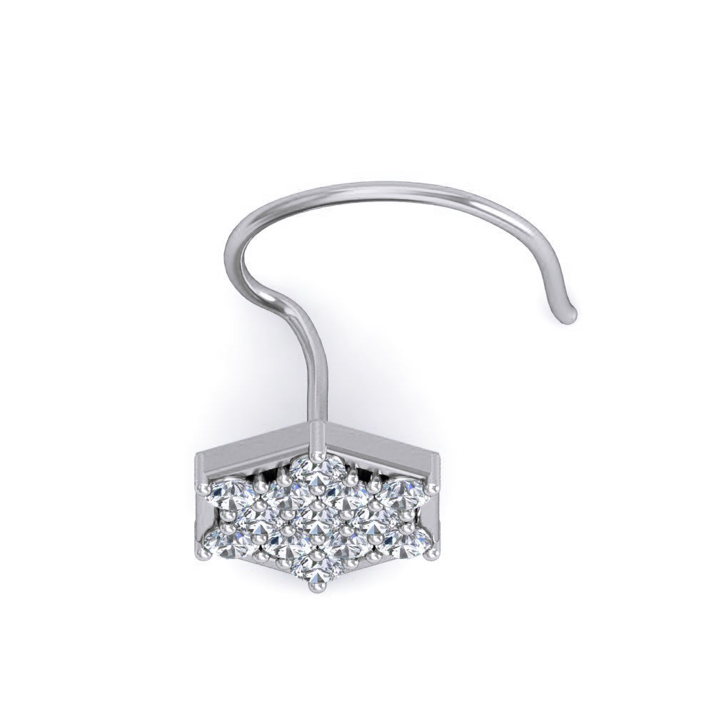 Women nose pin 3dm stl detail 3D print model_14