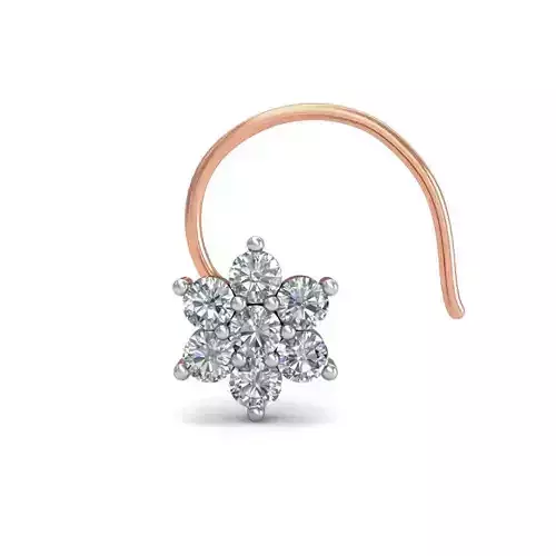 Women nose pin 3dm stl detail